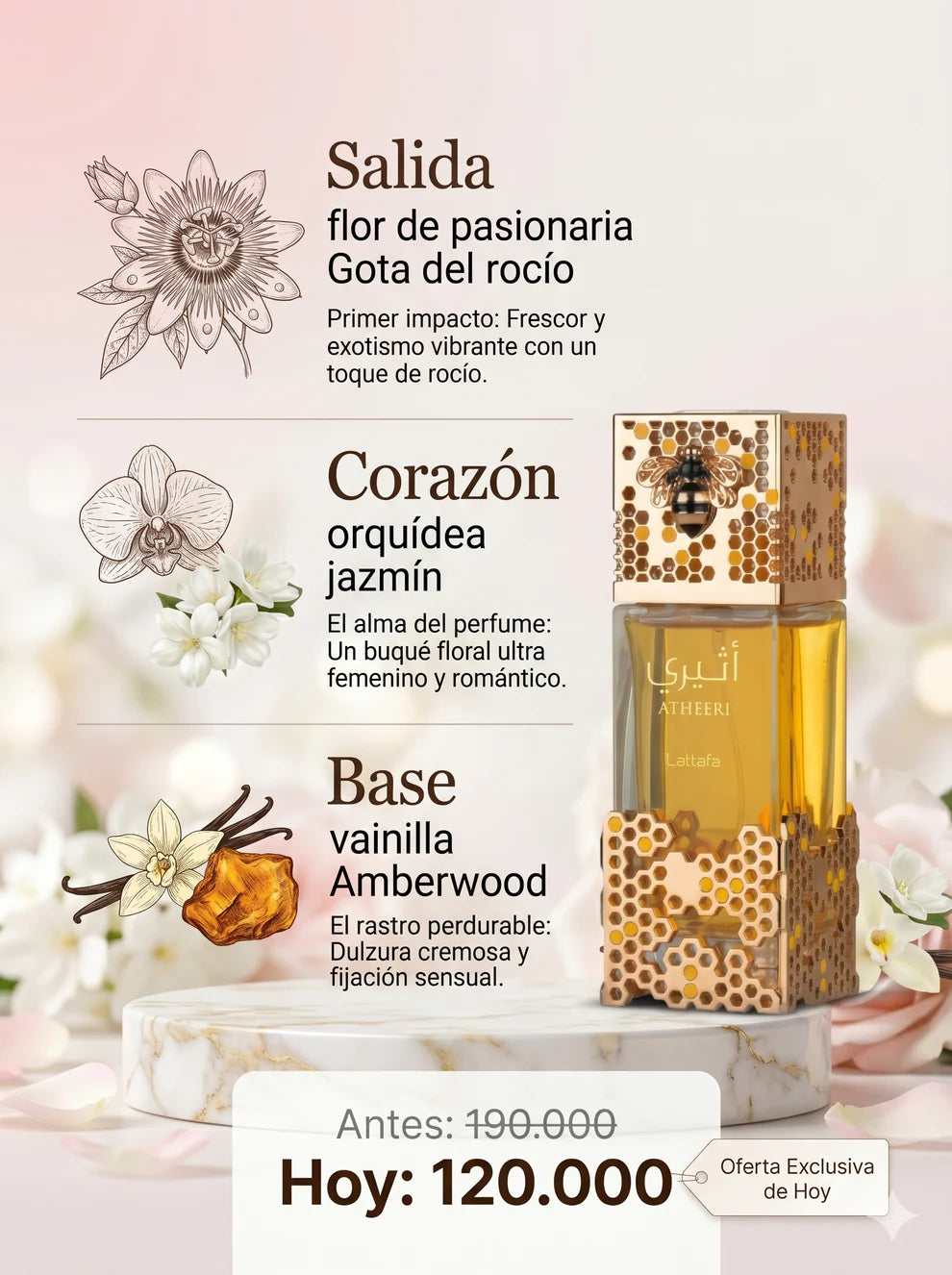 Perfume Atheeri Premium + Envío Gratis
